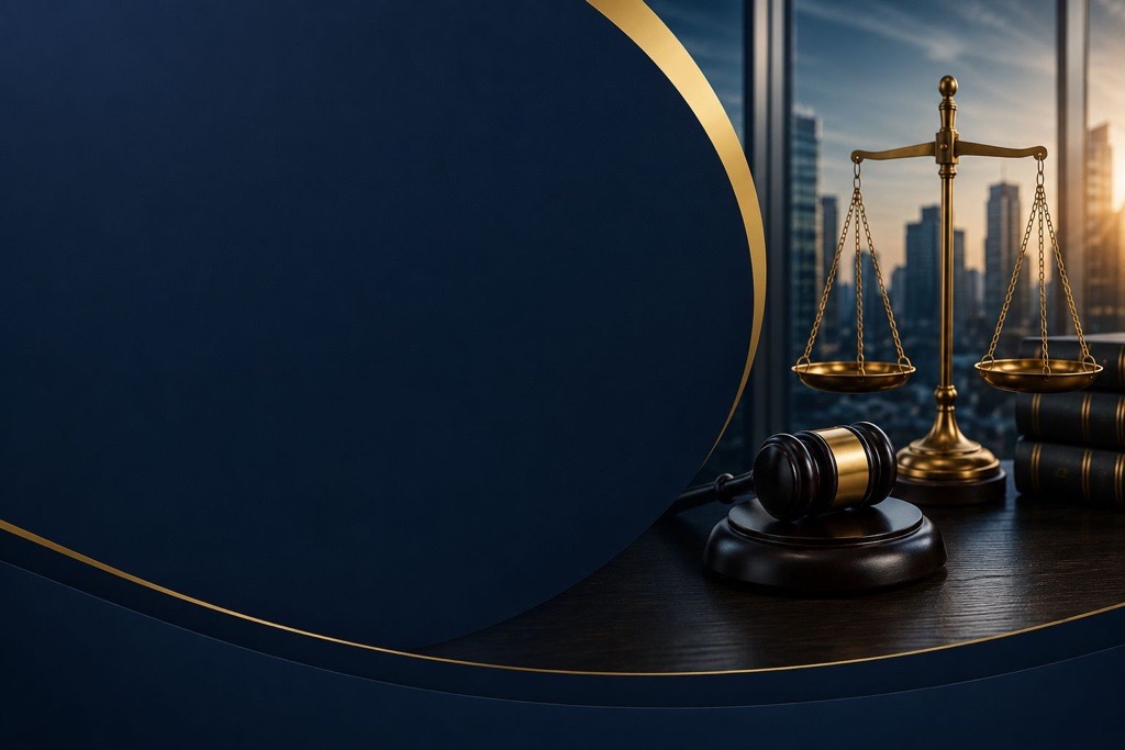 BESONG Law — scales of justice, gavel and legal counsel